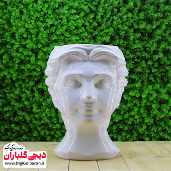 گلدان سرامیکی چهره