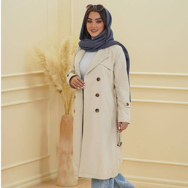ترنچ کت (بارانی) مدل یاسان