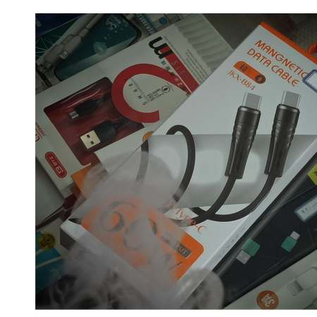 کابل شارژ دو سر Type c کنفی 60w