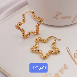 گوشواره طرح طلای جدید