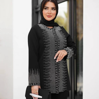 مانتو کتی نگین دار