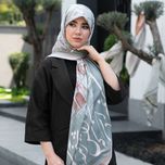 روسری طرح عمارت یزد کویر تیره