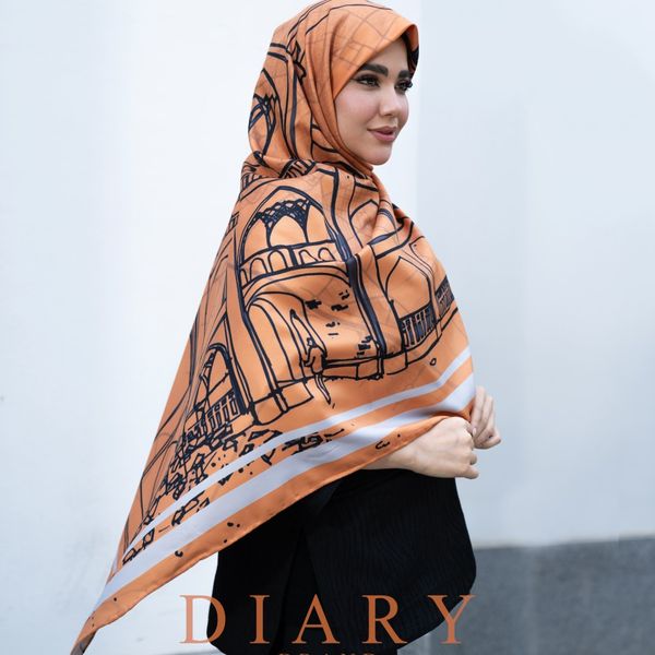 روسری یزد آجری چند عمارت