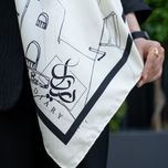 روسری یزد استخونی چند عمارت