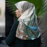 روسری حافظیه آبی