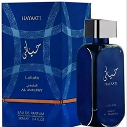 ادکلن حیاتی آبی برند لطافه حجم 100میل