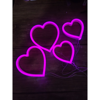 نئون چراغ پراید 111 و 132 طرح قلب