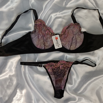 ست شورت و سوتین گیپور ثابت