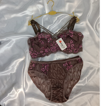 ست شورت و سوتین گیپور نرم