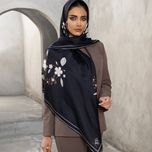 روسری طرح  یاسمن سپید