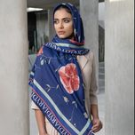 روسری بنفشه ی بهاره (سورمه ای )