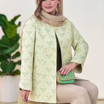 مانتو کتی ژاکارد مدل نارمک