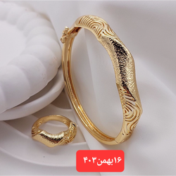 ست دستبندوانگشتر