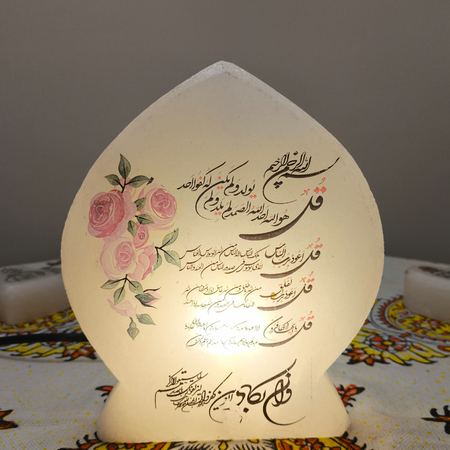 آباژور سنگ نمک مذهبی کد 88
