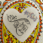 دکوری سنگ نمک قلب و ستاره مذهبی کوچک