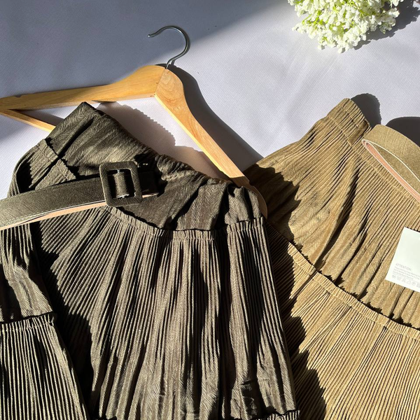 دامن مخمل پلیسه وارداتی