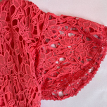 شومیز گیپور آستین کوتاه وارداتی