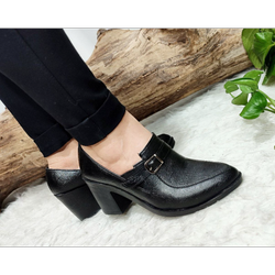 کفش مجلسی طبی مدل 911 سگک دار هفت سانت کد 75155