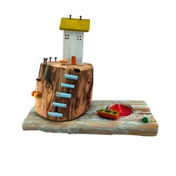 جاشمعی چوبی طرح ساحل کد S79