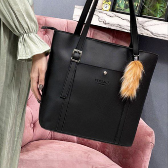 کیف بزرگ دانشجویی مدل منگوله ساده کد 74933