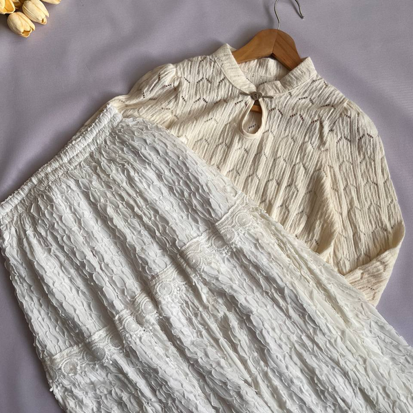 شومیز موهر یقه قلبی وارداتی