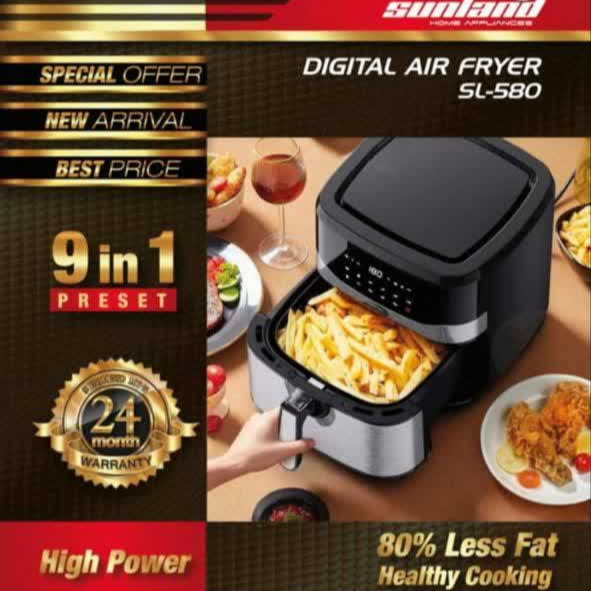 سرخ‌کن بدون روغن سانلند مدل SL_580