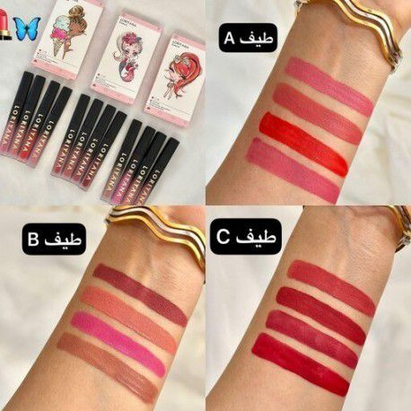 پک رژ لب 4تایی مدل دختر