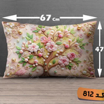 روبالشتی مخمل پورشه کد A812 (یک عدد)