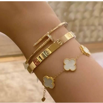 دستبند ونکلیف سفید