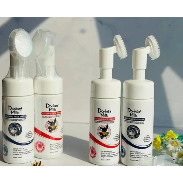 فیس واش شیر الاغ وکالی