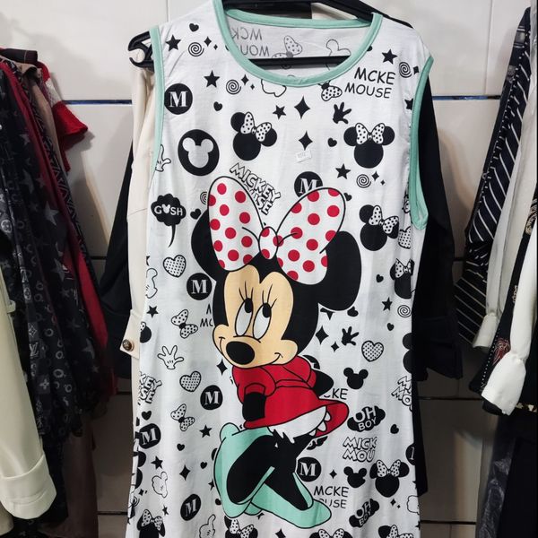 سارافون دخترانه شیک طرح گارفیلد