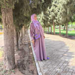 عبا بنفشه پوش