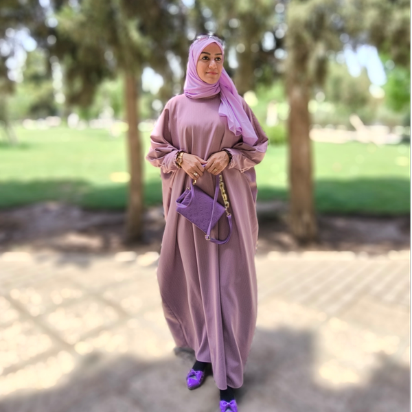 عبا بنفشه پوش