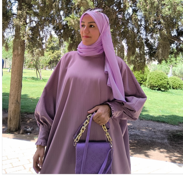 عبا بنفشه پوش