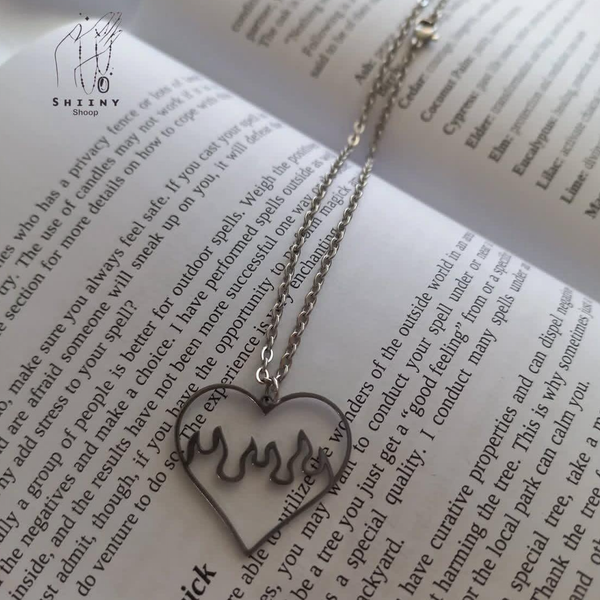 گردنبند قلب اتیشی