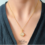 گردنبند زحل و ماه کوچولو