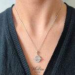 گردنبند زحل و ماه کوچولو