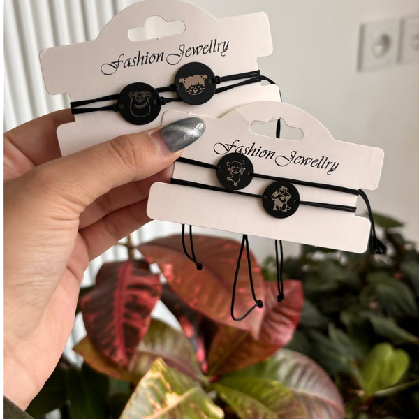 دستبند نخی ست