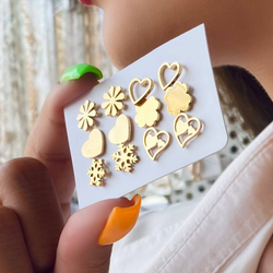 پک گوشواره میخی