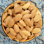 مغز بادام درختی ممتاز ایرانی،بسته500گرمی،ترد و خوش طعم،کیفیت تضمینی