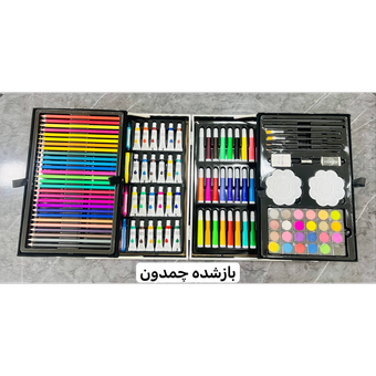 بسته رنگ آمیزی دخترانه مدل 145 تکه