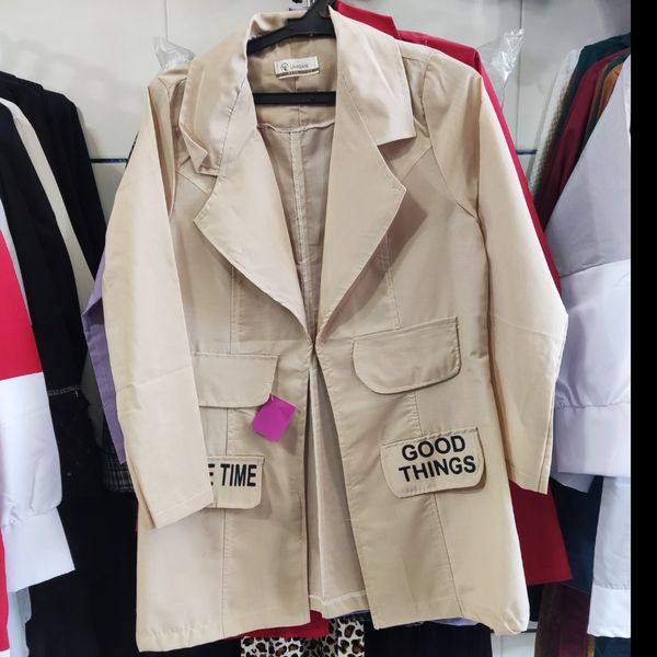 مانتو شیک زنانه جیب چاپ