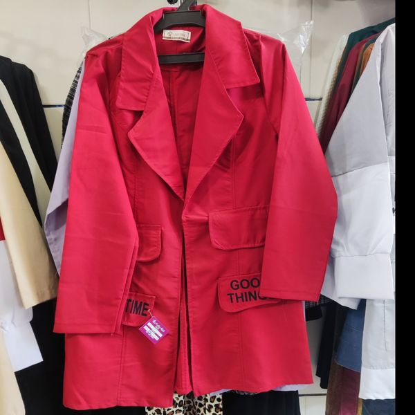 مانتو شیک زنانه جیب چاپ