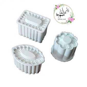 کاتر فشاری مربایی تکی  (مستطیل،گل،بیضی)