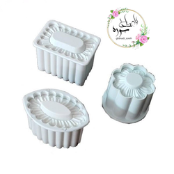 کاتر فشاری مربایی تکی (مستطیل،گل،بیضی)