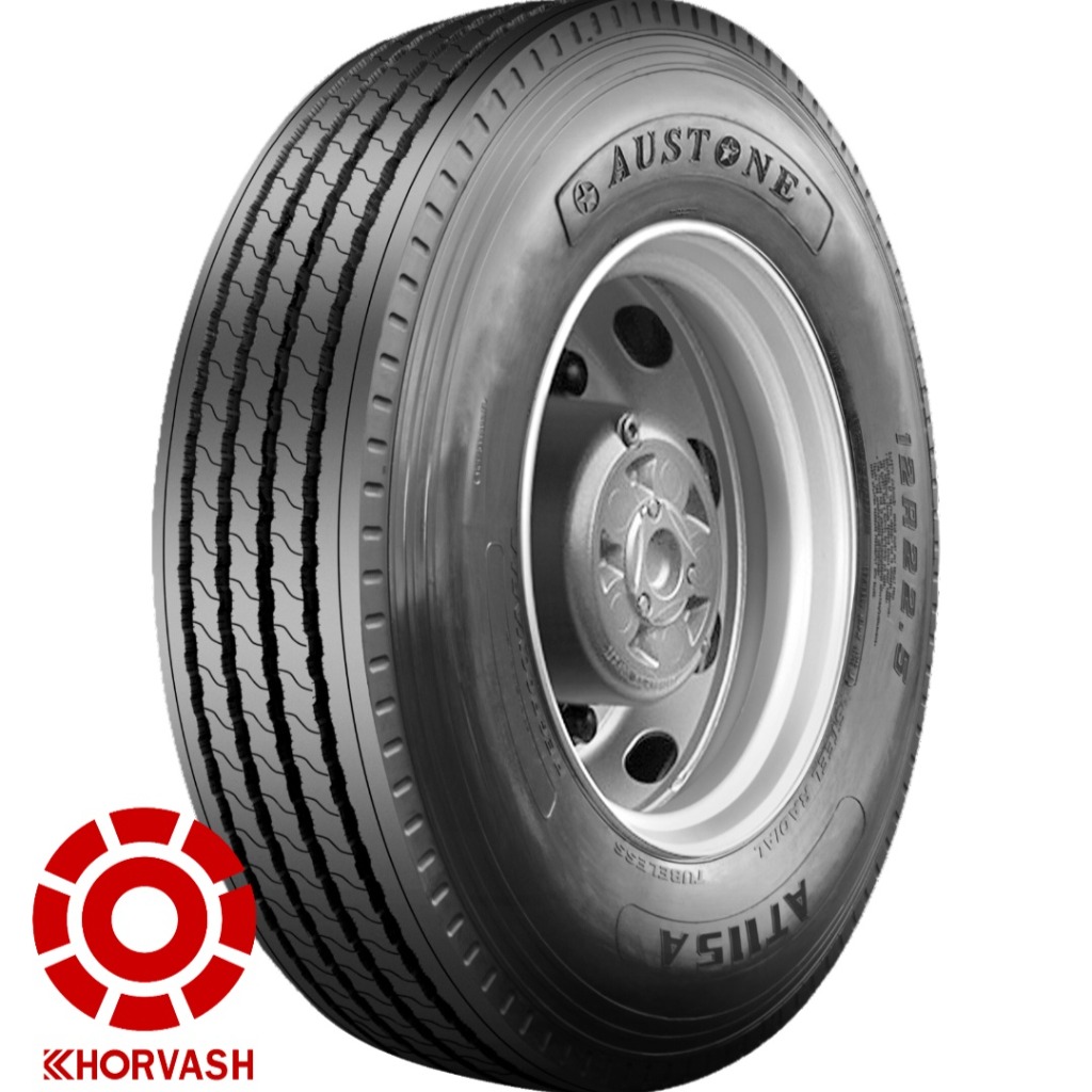 لاستیک 9.5/17.5 AUSTONE آستون 9/5R17.5 18PR سیمی جلو AT115A