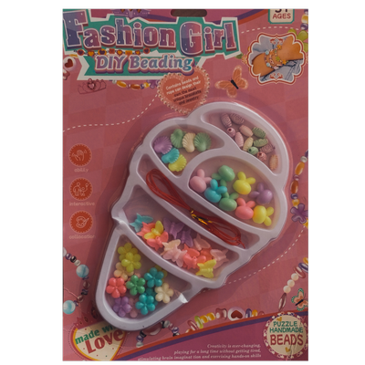 ست ساخت زیورآلات دخترانه – Fashion Girl DIY Beading