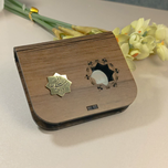 نگین سنگ حرم امام حسین (ع) با قاب چوبی