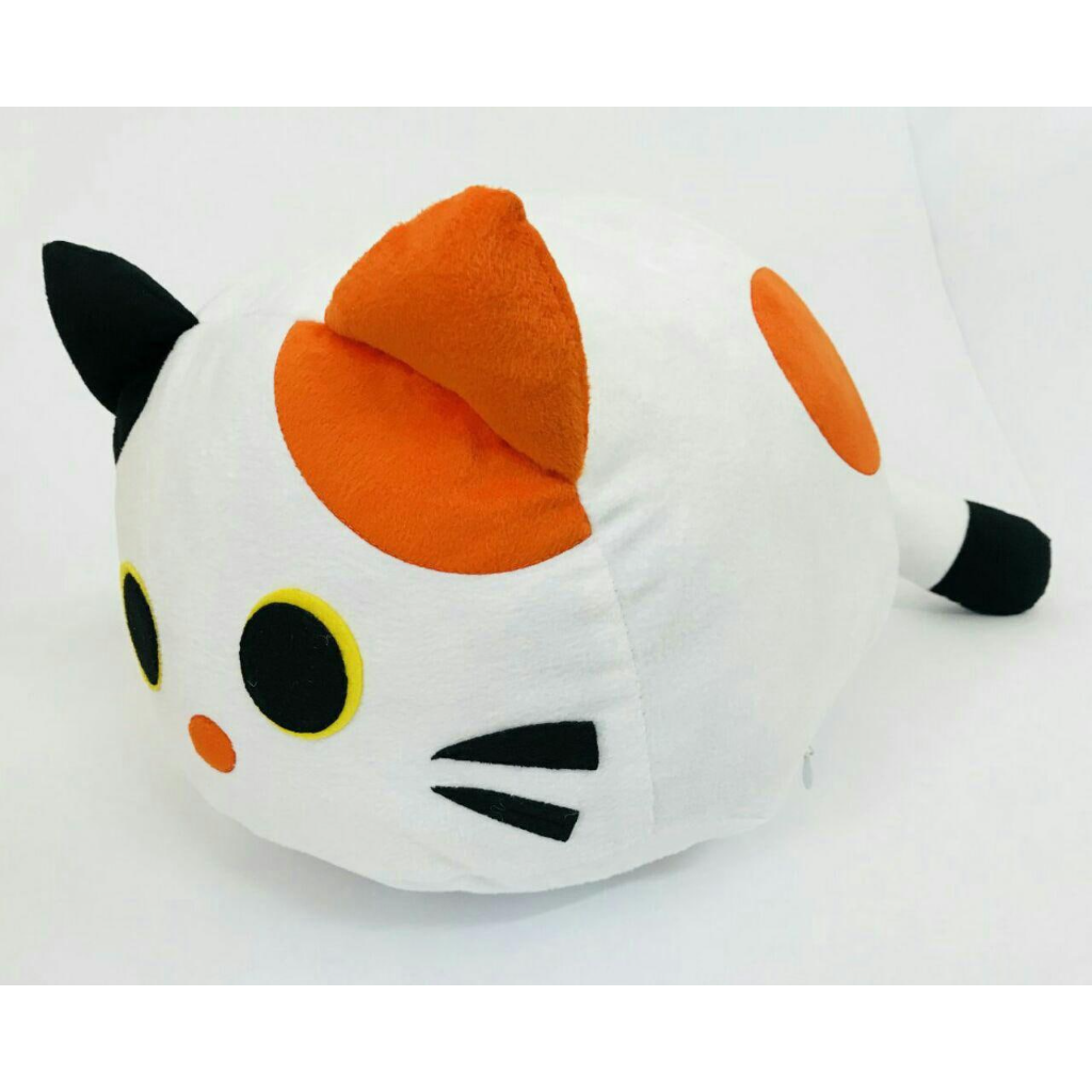 بالش عروسکی گربه سفید سایز35×30