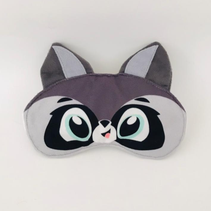 چشم بند چاپی راکون